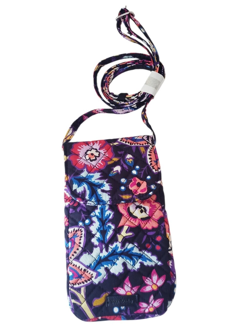 Vera Bradley Carson Foxwood Cellphone Crossbody Bag
